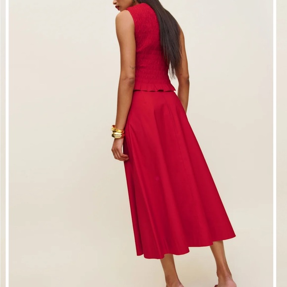 Reformation two-piece SET top + skirt NWT - Picture 4 of 4